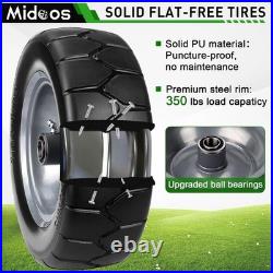 Zero-Turn Mower Front Tires with Precision Bearings