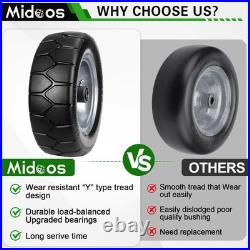 Zero-Turn Mower Front Tires with Precision Bearings
