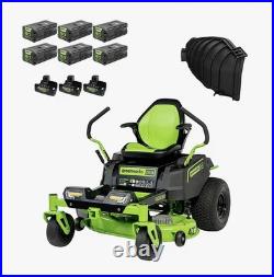 Zero-Turn Mower-Fully Electric, Crossover 80V 42-Inch Cordless, 6 x 8.0 Ah Batte