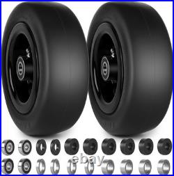 Zero Turn Mower Tires 11x4.00-5 Flat Free Set Zero Turn Mower Tires 11x4.00-5 Flat Free Set