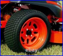 Zero Turn Riding Lawn Mower Garden Tractor RIM WHEEL 14x8 4/4 Orange Steel 4-LUG