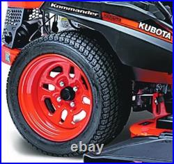 Zero Turn Riding Lawn Mower Garden Tractor RIM WHEEL 14x8 4/4 Orange Steel 4-LUG