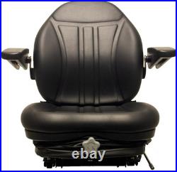 Zero Turn Turf Lawn Mower Seat With Armrests & Suspension John Deere Hustler Ect Zero Turn Turf Lawn Mower Seat With Armrests & Suspension John Deere Hustler Ect