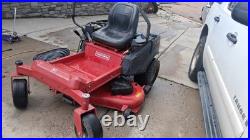 Zero Turn red craftsman 7000 mower 52in 350 hours on it